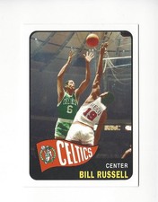 2007-08 Topps Bill Russell The Missing Years #BR65 Bill Russell Celtics
