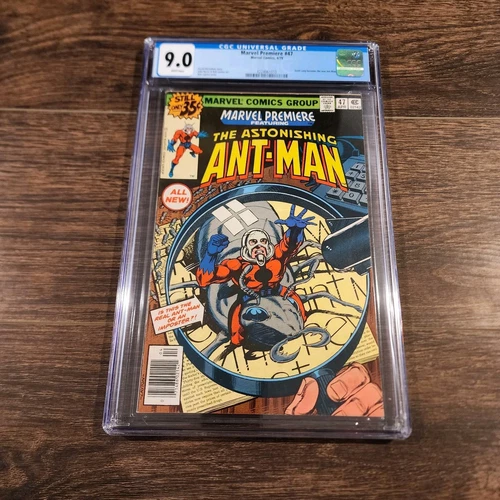 Marvel Premiere #47 CGC 9.0 1979 White Pages 1st Appearance Scott Lang Ant Man