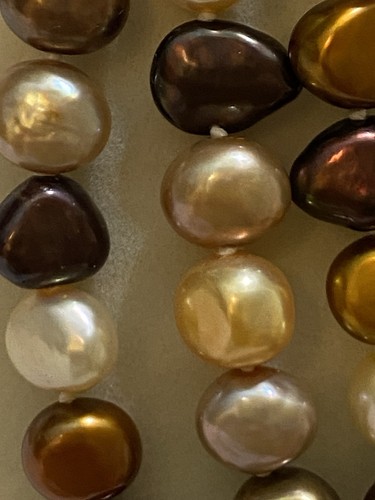 Splendida collana vintage a forma di barocco colore muti - Foto 5 di 24