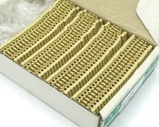 Cabur CBC.2 DIN Mount Terminal Block, 2.5mm, 104pcs