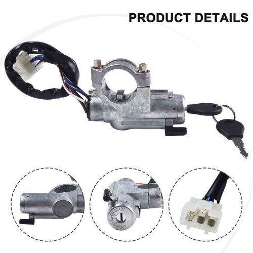 for IGNITION Switch w/ Lock Cylinder for Nissan 86-94 D21 95-96 for Pathfinder - Foto 5 di 13