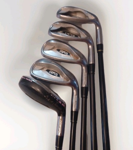 Adams Ladies Idea A12 OS Irons/Hybrids Set ( 6H, 7-PW) 50g Ultralite Graphite - Picture 5 of 17