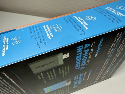 Magic Jack GO unbegrenztes lokales & langes Ferntelefon zu den USA & Kanada Digitaltelefon SVC - Bild 6 von 6