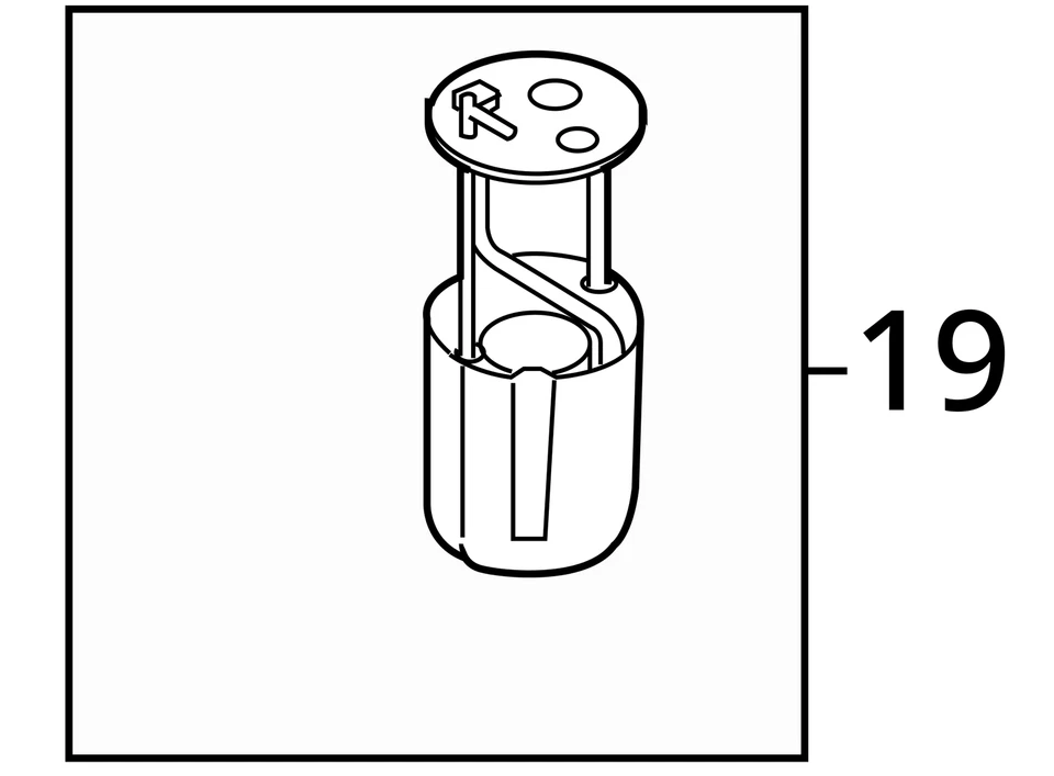 Conjunto de bomba de combustible eléctrica Suzuki Sx4 2007-2013 VOHMB Foto 3 de 3