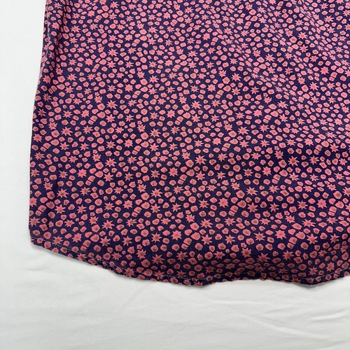 GITANO Mens Shirt Large Pink Geometric Button Up Short Sleeve Casual VTG 80s 90s - Picture 13 of 17