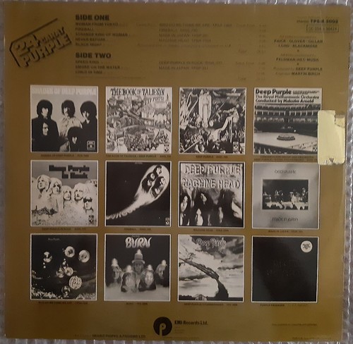 DEEP PURPLE: 24 CARAT PURPLE, Vinyl Compilation LP, EMI TPSM 2002, 1975 - Picture 2 of 4
