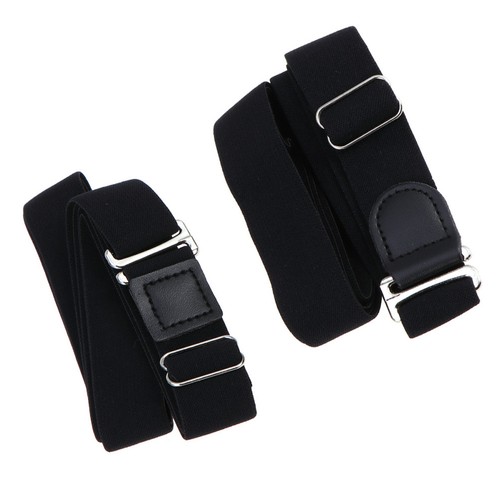  2 Stück Shirt Stays Plus Shirt Anti-Rutsch Clip Anti-Falten binden für Damen und Herren - Bild 6 von 11