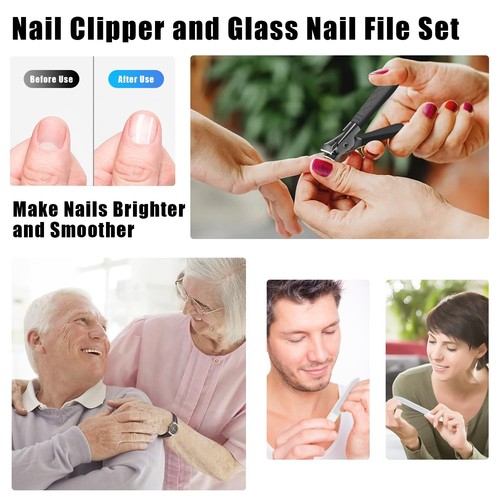 Professional Nail Clippers for Thick Toenails - Ultra Sharp, Anti-Slip Set Wi... - Picture 6 of 6
