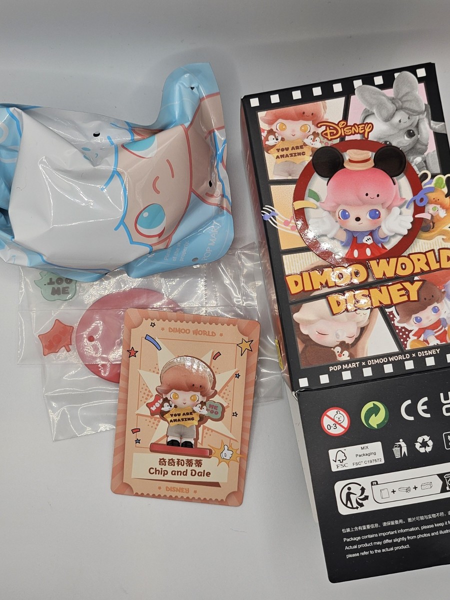 POPMART DIMOO WORLD × DISNEY チップとデール POPMART DIMOO WORLD DISNEY CHIP AND DALE'S DREAM VINYL