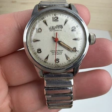 VTG Jenco Automatic Swiss Watch - 17 Jewels Waterproof Incabloc w/ Kreisler Band