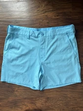 Huk Performance Men’s Shorts Size XL Blue Fishing Shorts EUC!!