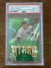 2024 Topps Chrome Aaron Judge #5 Stratospheric Stars Green Refractor /99 PSA 10