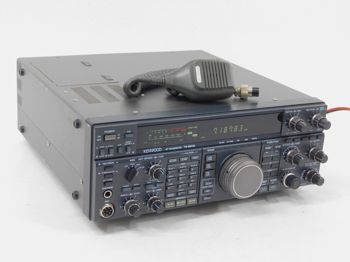 KENWOOD TS-850S HFトランシーバー Kenwood TS-850S 100W HF Transceiver Fully AT Auto Tuner