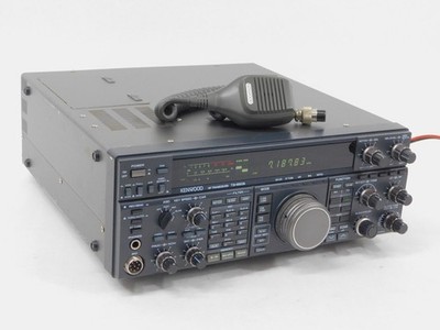 【値下げ】ケンウッド TS-850S Kenwood TS-850S Ham Radio HF Transceiver + Mic + DC Cable