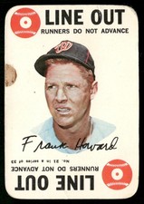 Frank Howard 1968 Topps Game #21 Washington Senators Low Grade
