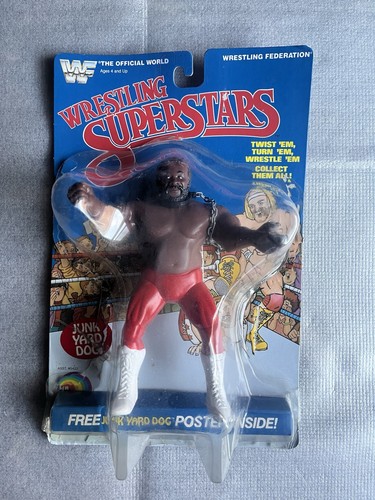LJN WWF Wrestling Superstars Junk Yard Dog 1985 Us...