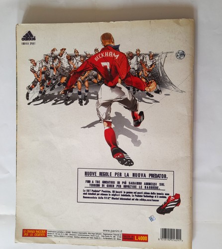 PANINI FOOTBALLERS CHAMPIONSHIP 2000-01 ALBUM ALMOST COMPLETE WITH ATTACHED FIGURES - Picture 3 of 10