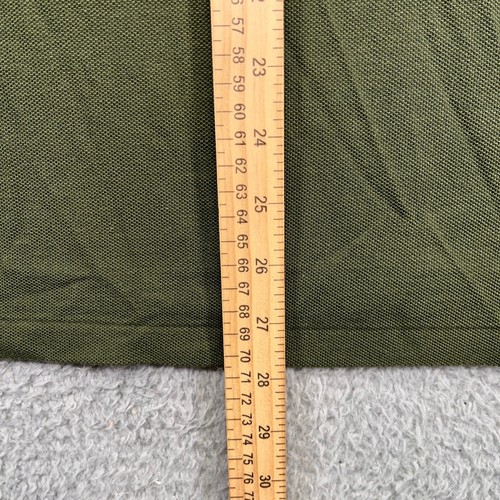Polo Ralph Lauren Hoodie Shirt Mens Medium Olive Green Mesh MilitaryLong Sleeve - Picture 7 of 10