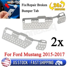 Front Bumper Tabs Reinforcement Mounts Repair Kit For Mustang 2015 2016 2017 US