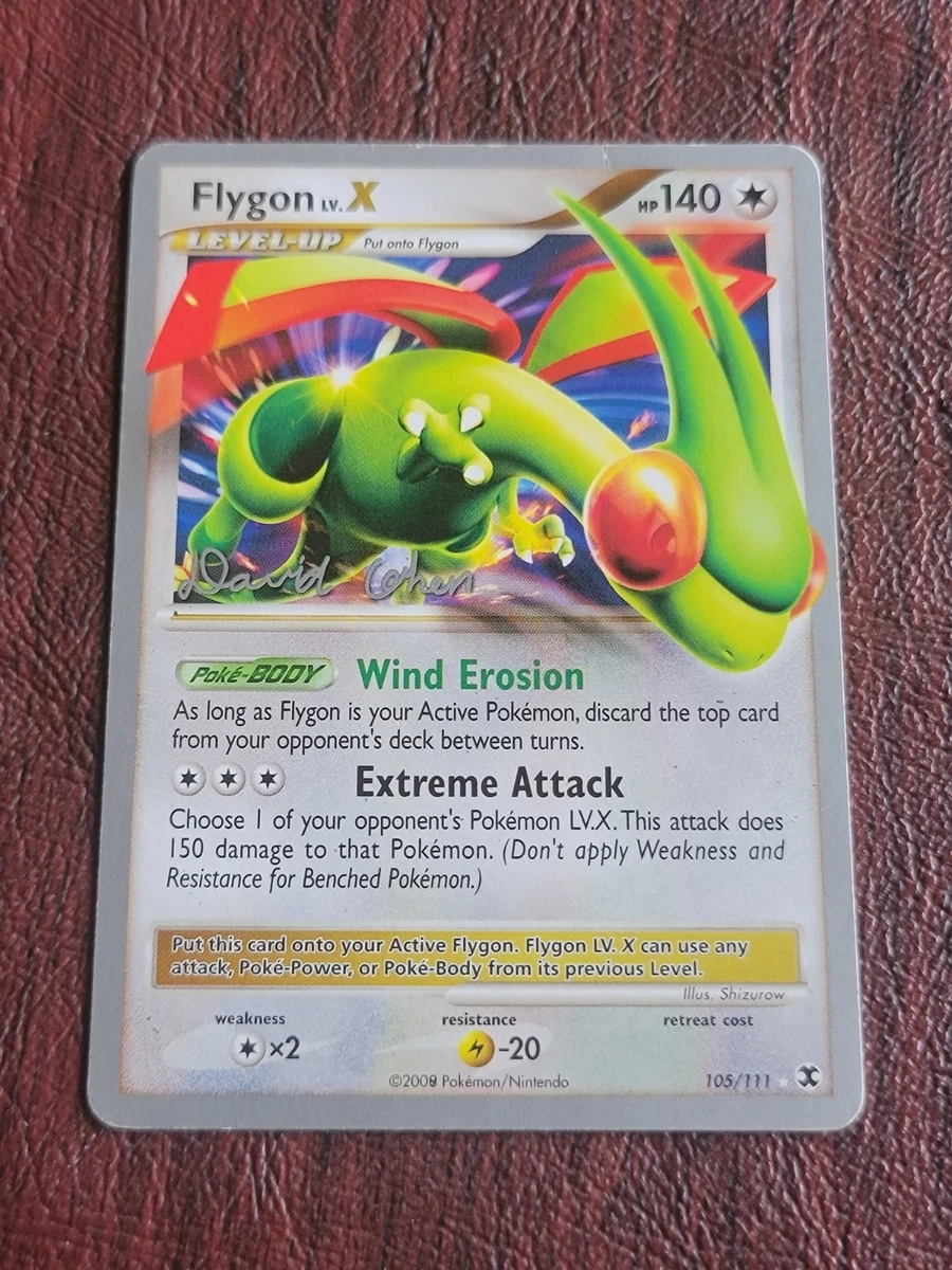 Flygon LV.X Pokémon TCG Cards for sale | eBay