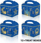 12 Pack Ramadan Kareem Party Favors Boxes Castle Moon Candy Goodie Ramadan Mu...