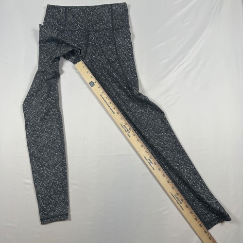 Athleta Salutation Pebble Beach Tight Womens ST Black White Speckled Leggings - Picture 8 of 13