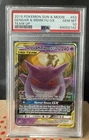 Pokémon Team Up Gengar & Mimikyu GX 53/181 Ultra Rare Holo TAG TEAM PSA 10