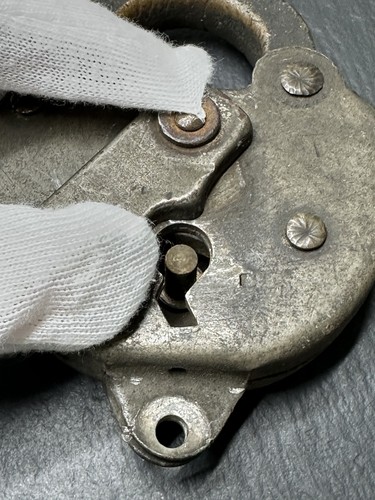 VINTAGE R CO READING RAILROAD FRAIM USA PADLOCK - NO KEY I1001 - Picture 8 of 16