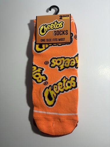Neu 2 Paar Cheetos Socken Einheitsgröße - Bild 1 von 2