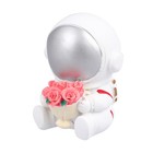 3pcs Decorative Cake Decor Adorable Astronaut Car Adornment Resin Craft