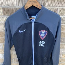 Nike Womens Small = Youth XL USYS ODP Zip Jacket Windbreaker Youth Soccer Slim