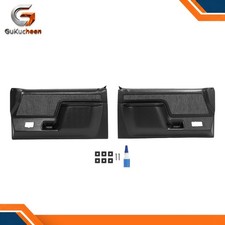 Inner Door Panel Set For 1987-1991 Ford F150 F250 F350 Bronco Left Right Side