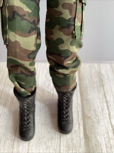 Power Team 12" Action Figure Military Soldier With Uniform Boots Hat Accessories - Picture 6 of 9