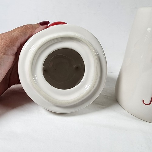 Rae Dunn "Reindeer Slushie" Christmas Rudolph Topper Coffee Mug Holiday - Picture 6 of 10