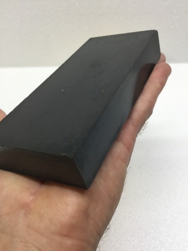 Bakelit Schrott 379 Gramm gesamt massiv schwarz Rechteck Block Butterscotch Trophäe - Bild 5 von 10