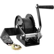 Hand Winch,1200 lbs Pulling Capacity,Boat Trailer Winch Heavy Duty Rope Crank w