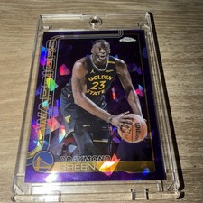 2025-26 Topps Chrome Sapphire Draymond Green Purple Refractor /75 Warriors #234
