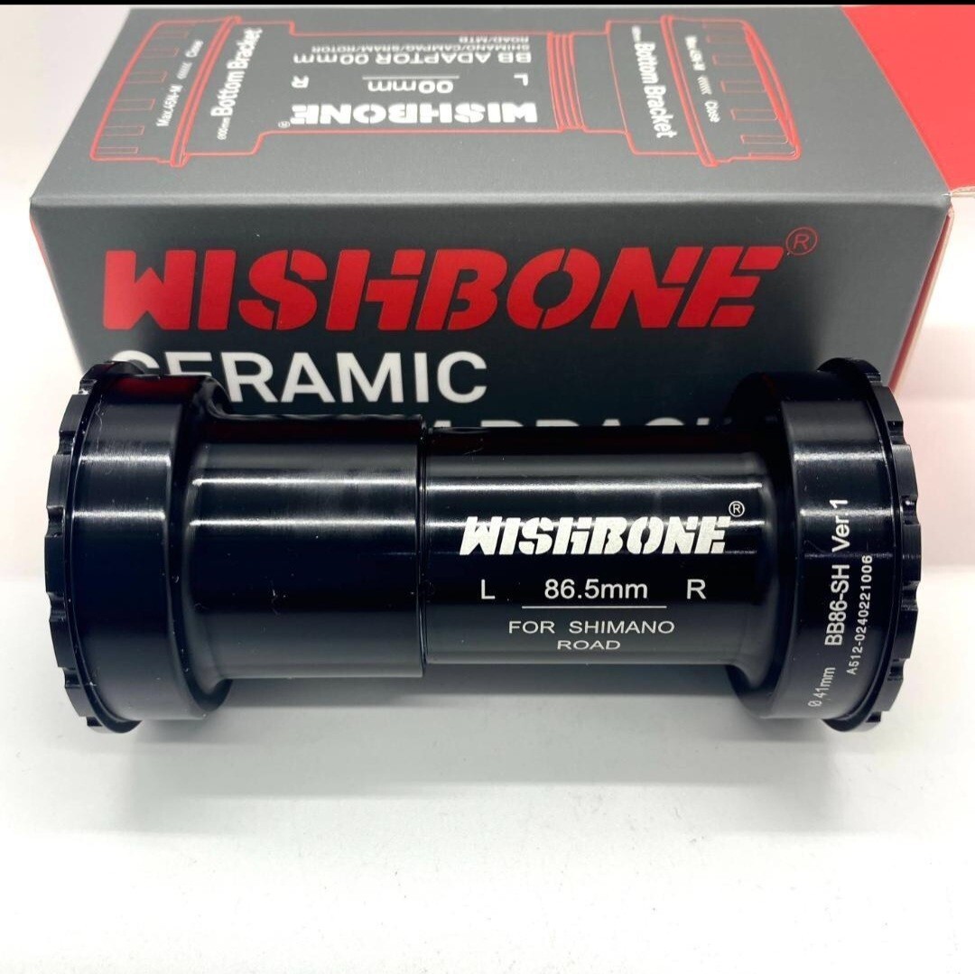 WISHBONE BB86-SH セラミックBB for SHIMANO Amazon | ウィッシュボーン BB86-SH シマノホローテック2