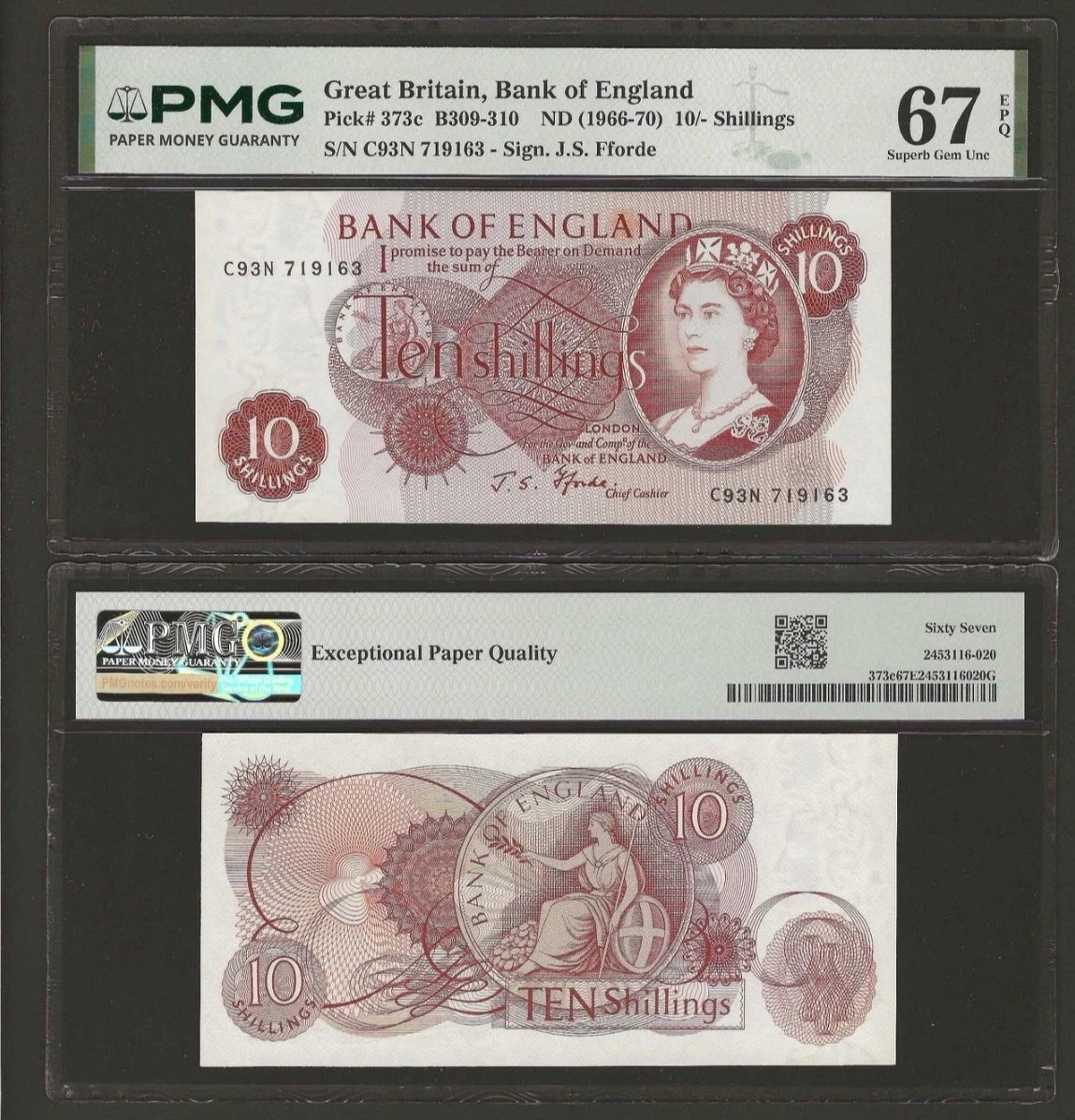 10 Shilling Note In Uk Paper Money for sale | eBay