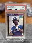 (2) 1989 Panini Donruss Ken Griffey Jr. Rated Rookie PSA 9