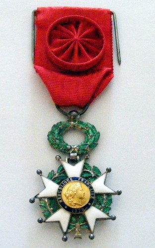 FRANKREICH ORDEN . Ehrenlegion .OFFIZIER . SILBER, GOLD. 1870. Originalverpackt. - Bild 1 von 12