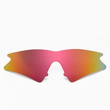 Walleva Fire Red Polarized Replacement Lenses For Oakley M Frame Sweep
