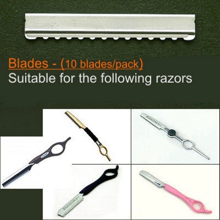 Hairdressing Hair Shaping, Styling Razor Blades -2PACKS