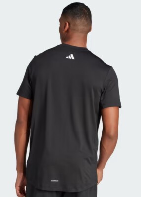 Adidas Men's XL Xlarge TRAIN ICONS BIG LOGO TRAINING TEE Style