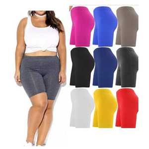 LADIES WOMEN CYCLING SHORTS DANCING SHORTS LEGGINGS ACTIVE CASUAL 1//2 SHORT 8-22