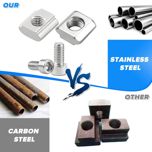 30 Stück Nutensteine M5 Set, Edelstahl T Nutenstein Nut 6 mit Schraube, Serie 20 - Bild 2 von 7