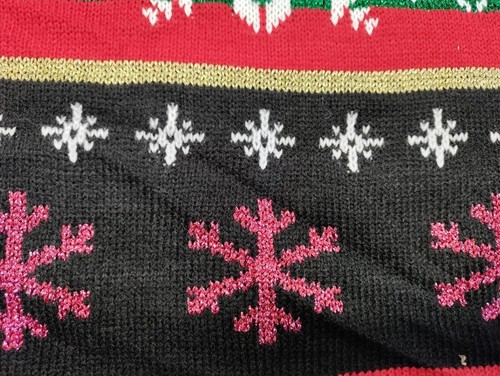Holiday Time Women's Fair Isle Ugly Christmas Sweater Regula and Plus Size Avail - Bild 7 von 9