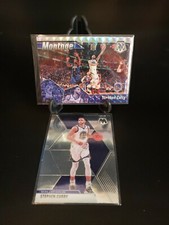 Stephen Curry 2019-20 Mosaic Montage Mosaic Prizm & Base Card. Warriors