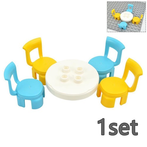 ☀️New for Lego Duplo Furniture Bed Chair Sofa Table Cabinet Kitchen Accessories - Picture 5 of 49