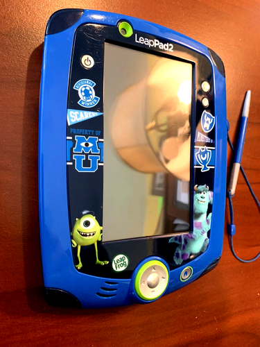 LeapFrog LeapPad 2 Explorer - Pixar's Monster's University w Mike gel, Excellent - Picture 7 of 14